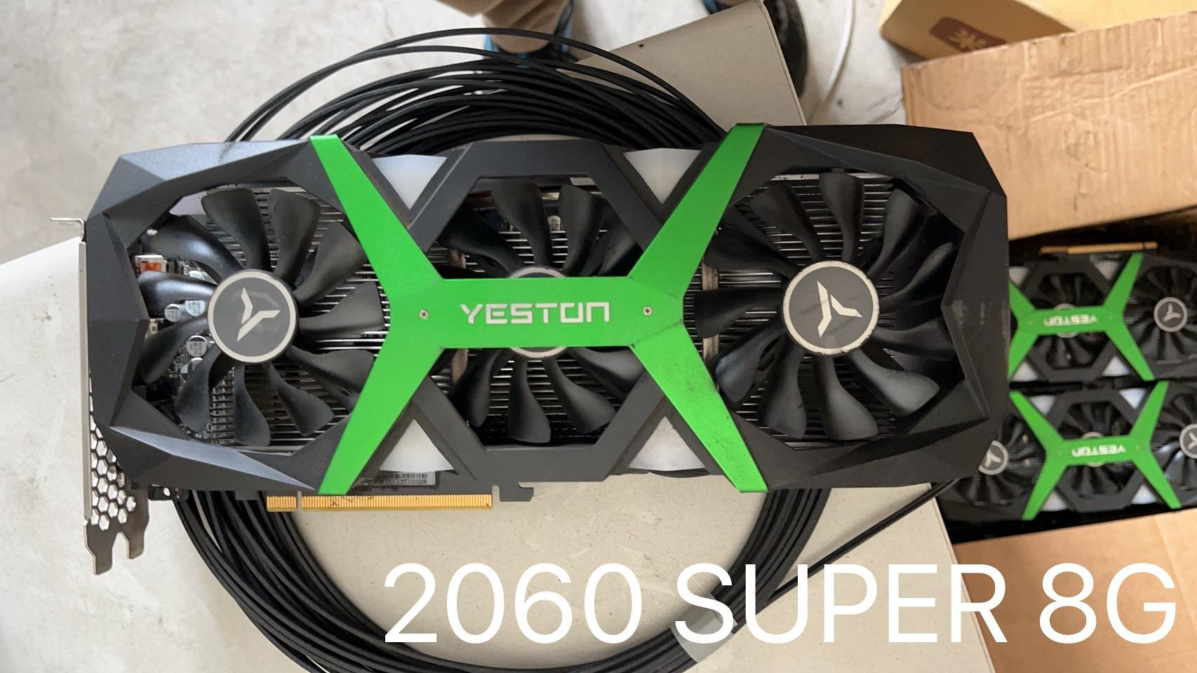 GeForce RTX 2060 SUPER  2060s顯卡 8G 電競顯示卡 顯示卡