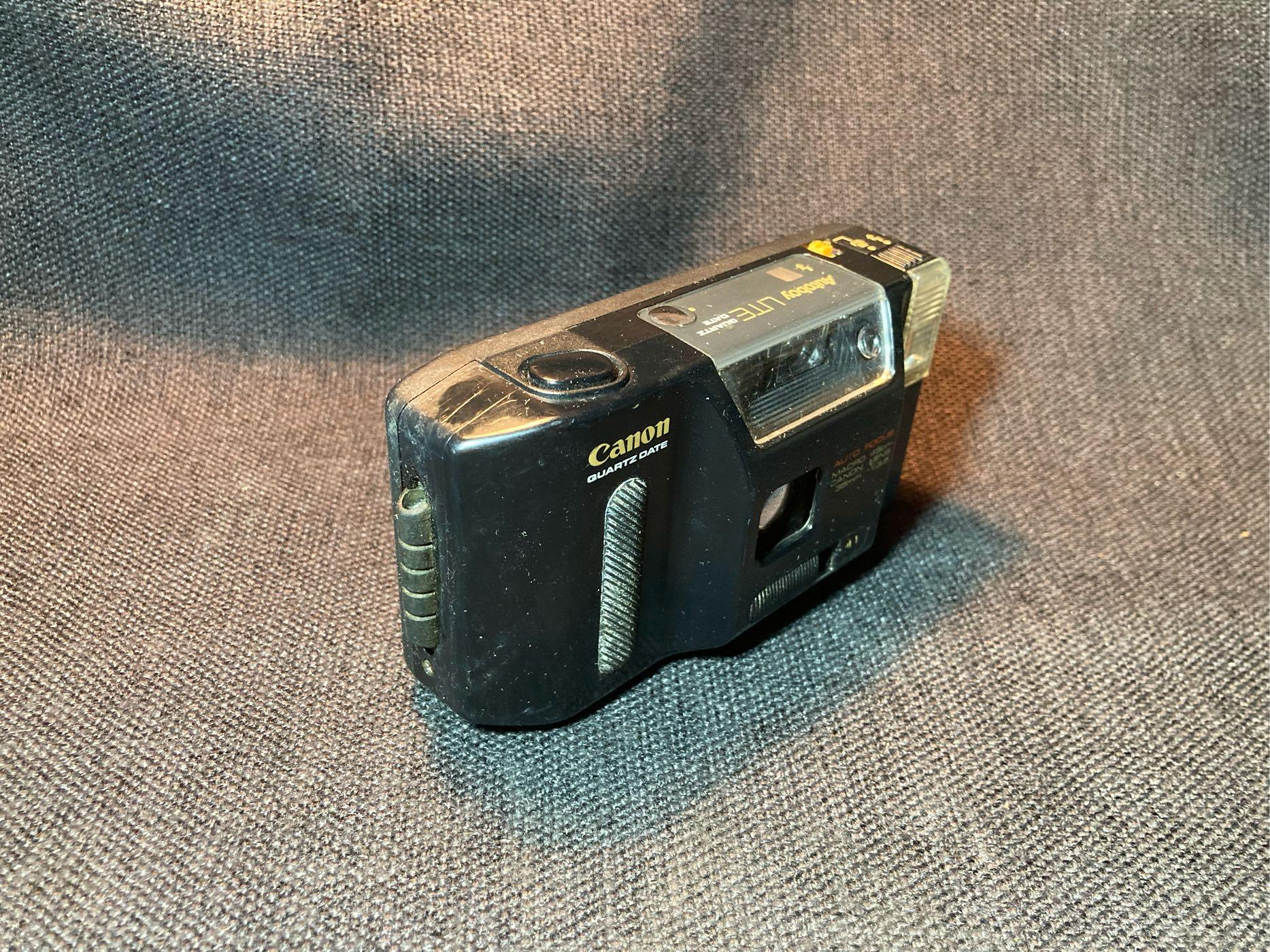 Canon AUTOBOY LITE QUARTZ DATE 相機無法使用當零件機出售