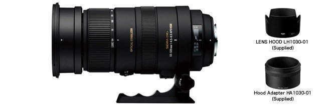 【分期零利率】Sigma 50-500mm f4.5-6.3 APO DG  HSM OS  恆伸公司貨 三年保固