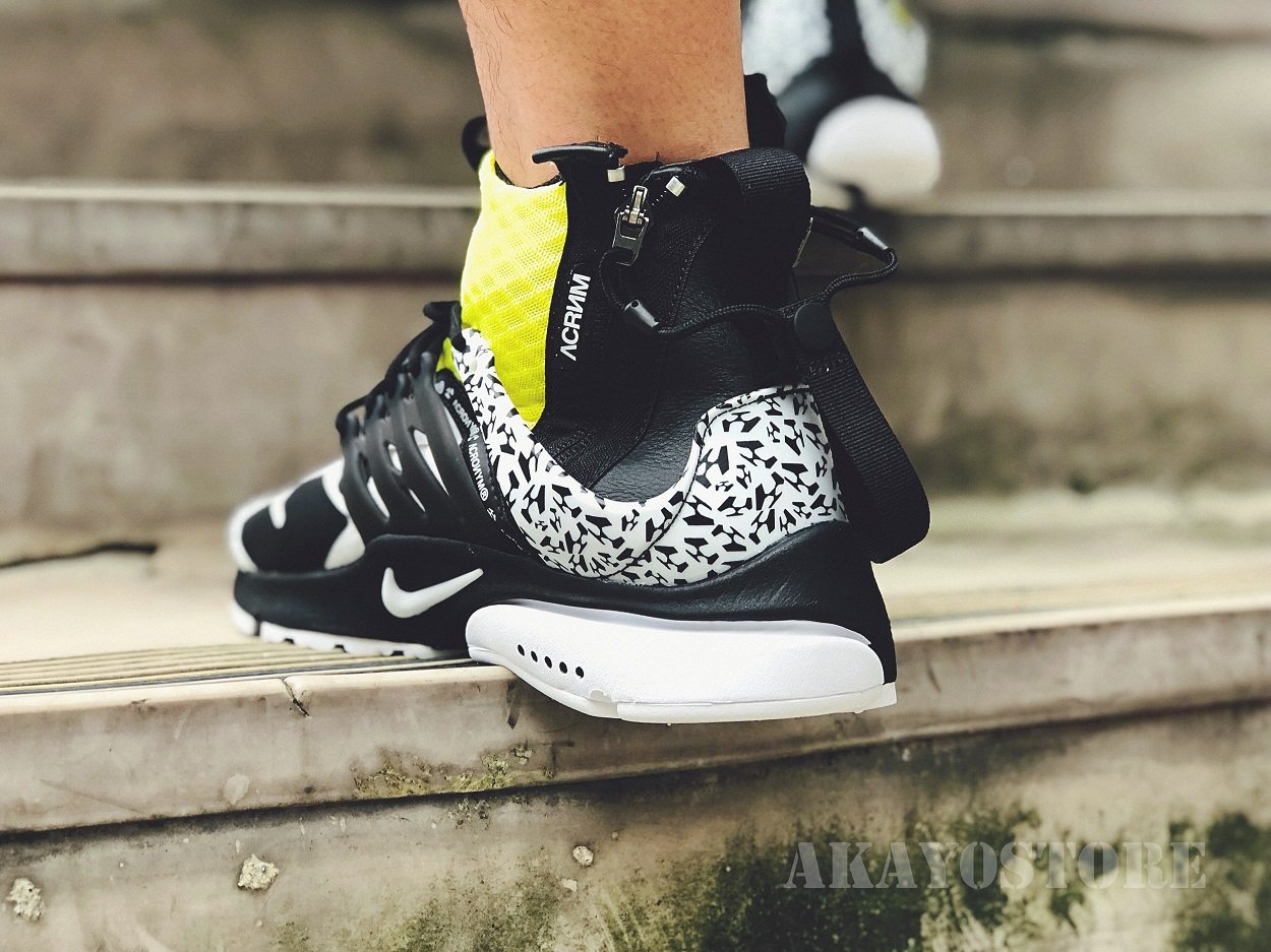 A-KAY0】NIKE X ACRONYM AIR PRESTO MID 白黑黃【AH7832-100】 | Yahoo