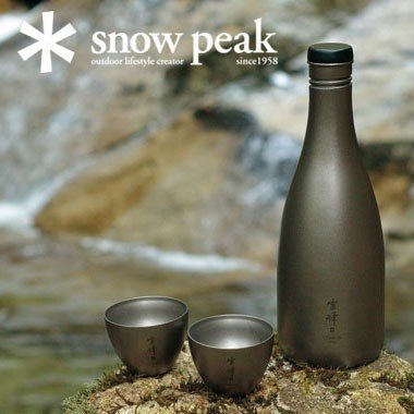 【熱賣下殺】日本 雪峰 snow peak 鈦 酒壺 水壺水瓶 酒杯 水杯 2015新品