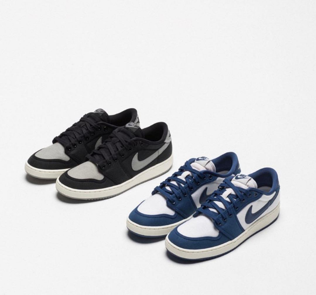 NIKE AIR JORDAN AJ 1 KO LOW 藍白黑灰低筒DX4981-103/002。 | Yahoo