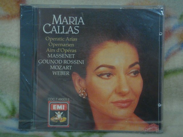 Maria Callas cd=Operatic Arias (全新未拆封)