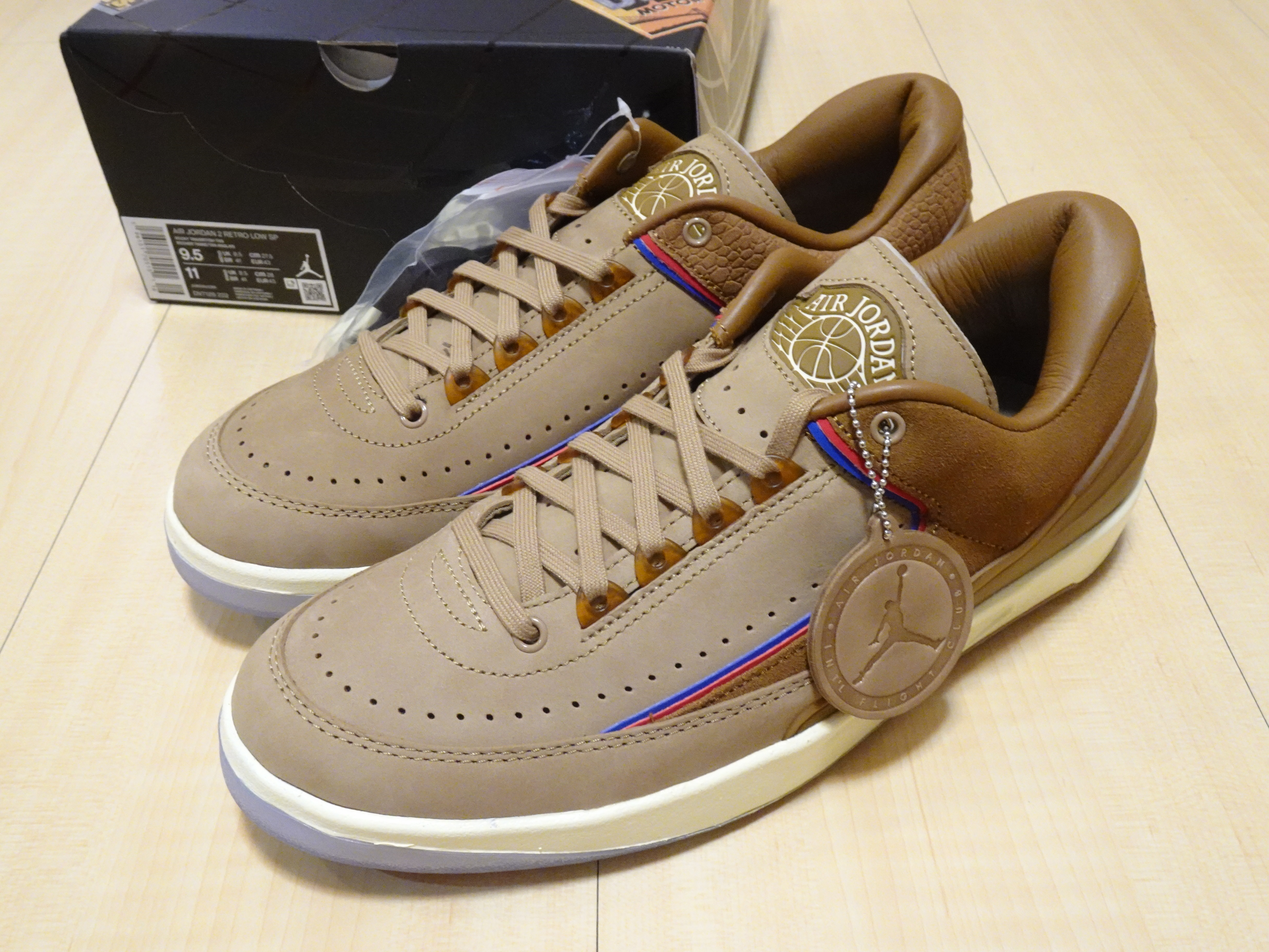 Nike Air Jordan II 2 RETRO Low 底特律Two 18聯名款AJ2籃球鞋DV7129