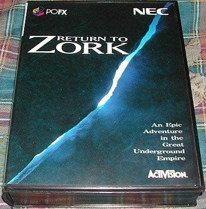 PC-FX RETURN TO ZORK | Yahoo奇摩拍賣