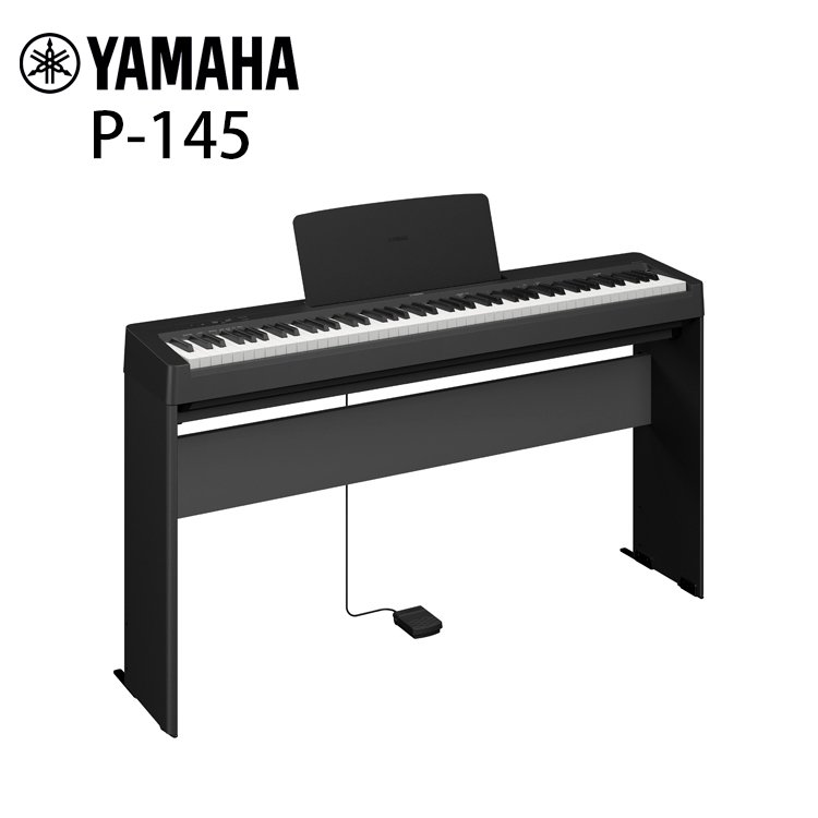 小叮噹的店 - Yamaha P145 88鍵 數位鋼琴 電鋼琴 含原廠琴架