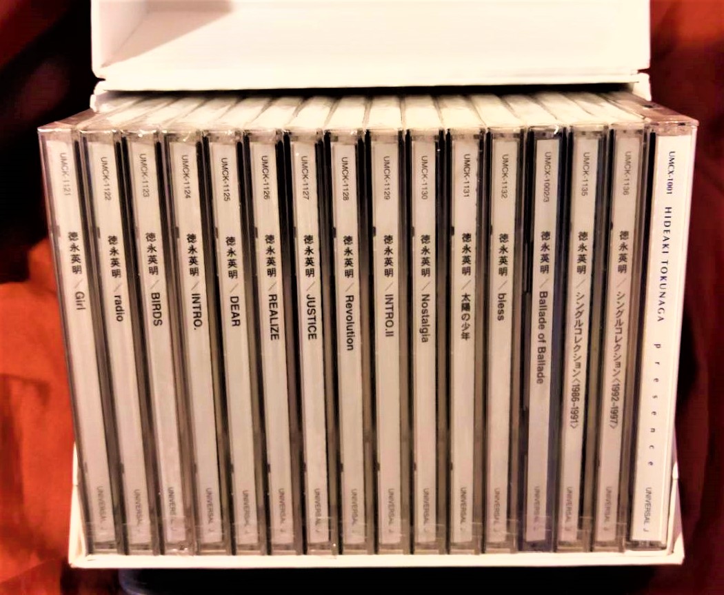 德永英明 / 徳永英明 ~ presence 1986-1998 Complete box ( 17CD ), 早已絕版