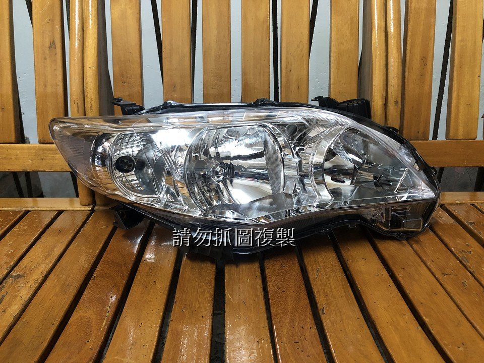 豐田 ALTIS 10.5代 10 11 12 13 全新 原廠型 沒HID 晶鑽大燈 附電調馬達 TYC 一顆2250