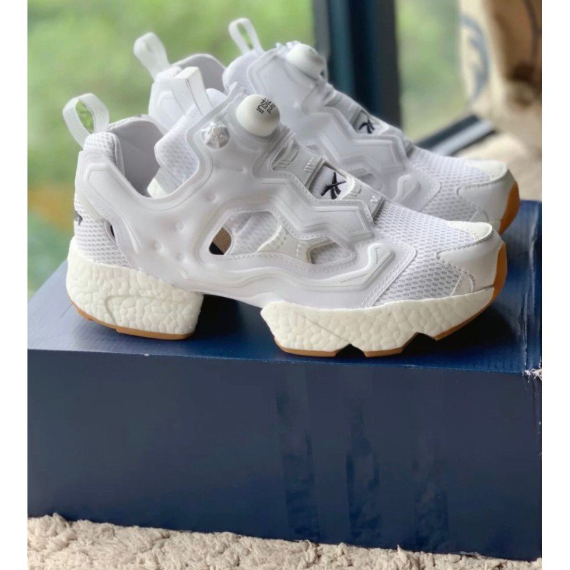 【正品】Reebok X Adidas Instapump Fury Boost 純白 黑紫 聯名 慢跑男現貨潮鞋