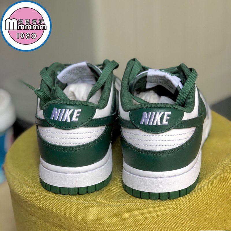 正品現貨🇰🇷韓國連線購入Nike Dunk Low 白綠男女休閒鞋運動鞋板鞋