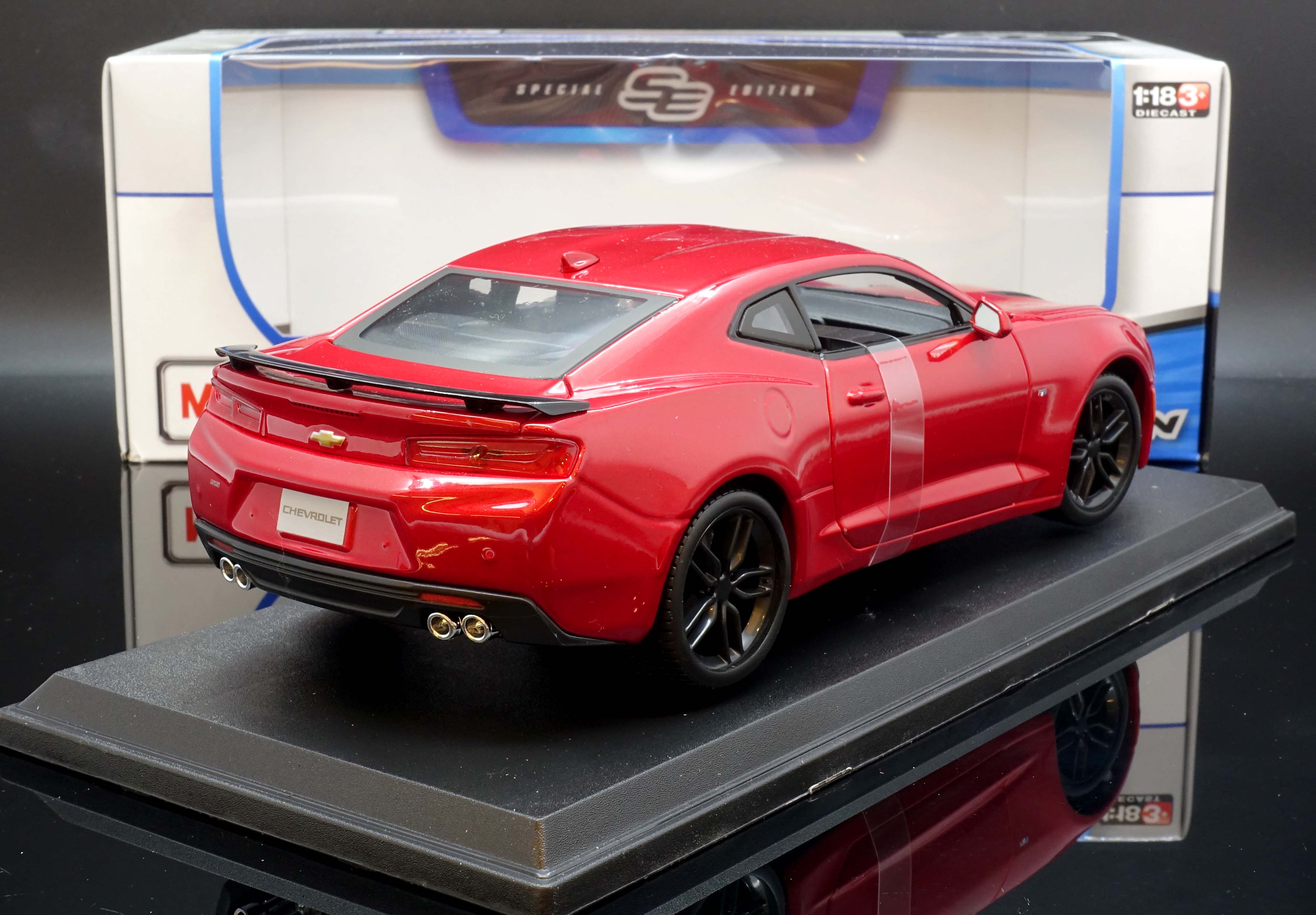 M.A.S.H】 Maisto 1/18 Chevrolet Camaro SS red 2016 | Yahoo奇摩拍賣