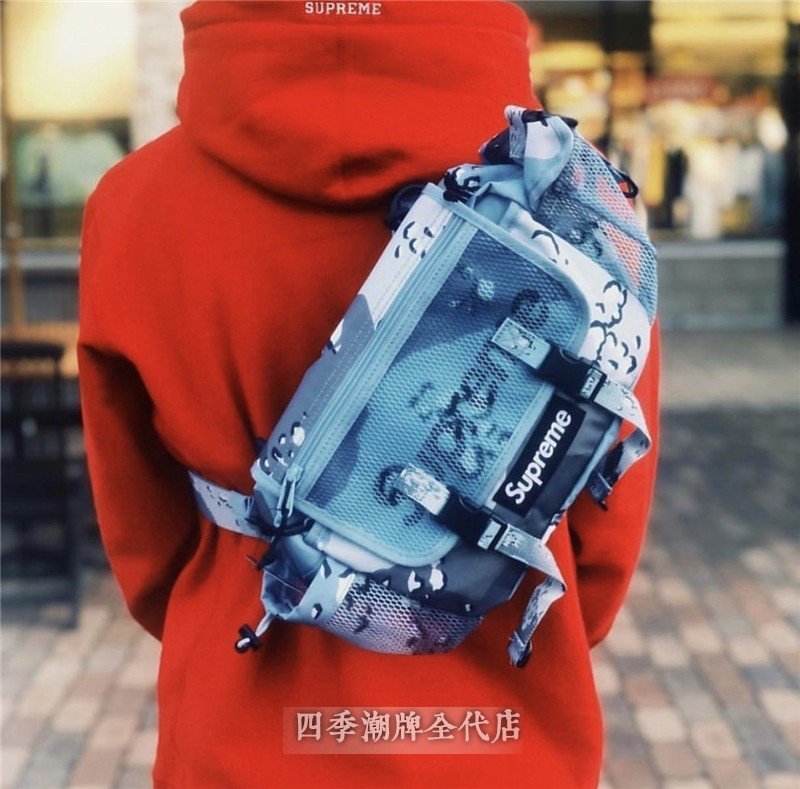 現貨Supreme 20SS 48th Waist Bag 斜挎包小包腰包胸包迷彩反光單肩包