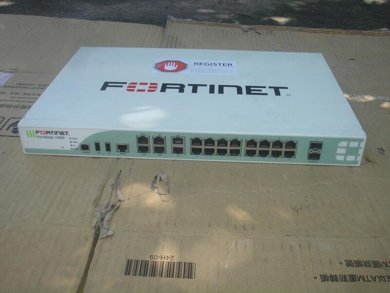 美商 Fortinet Fortigate 100D 企業級防火牆/資安/SPAM (FG-100D) 防火牆 現貨