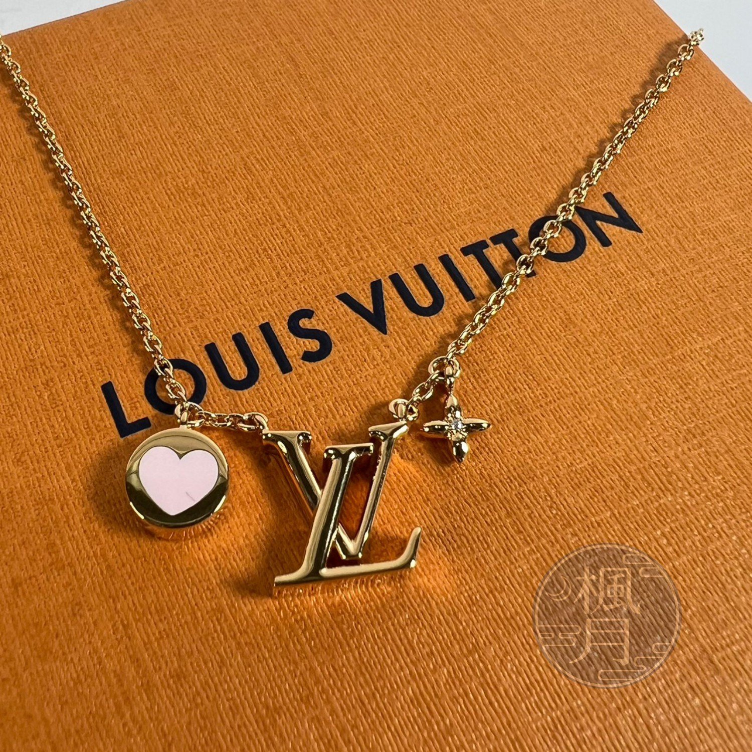 Louis Vuitton Blooming strass necklace (M68374) in 2023