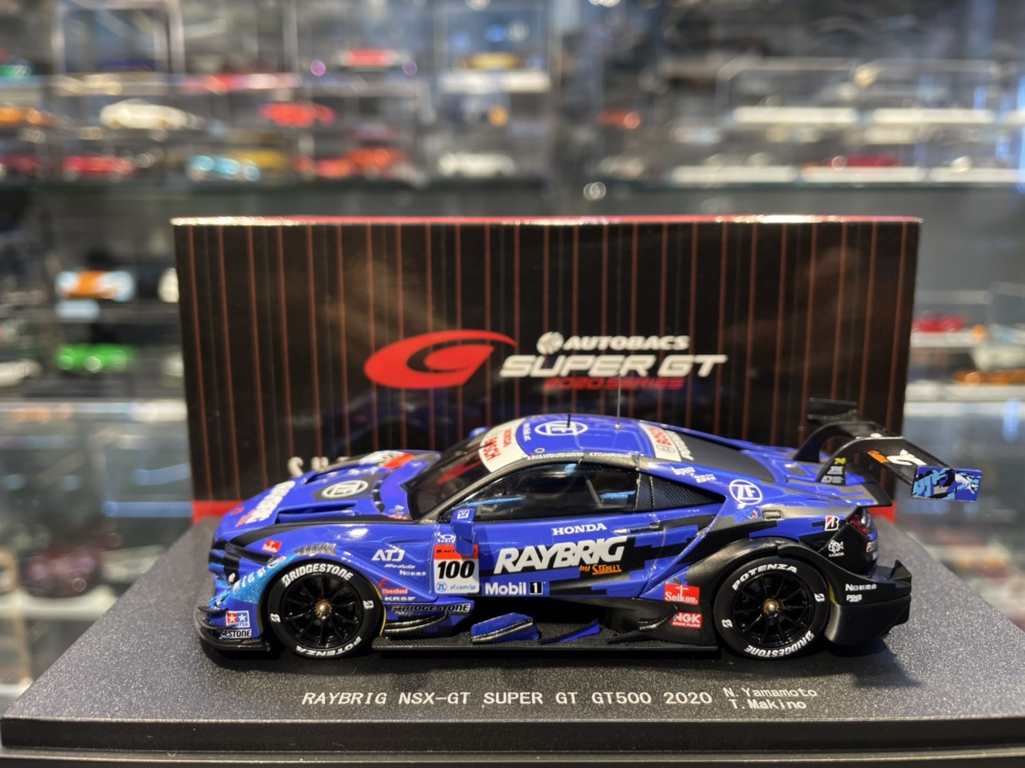 エブロ 1/43 SUPER GT 2020 レイブリック NSX-GT 45755 - ミニカー