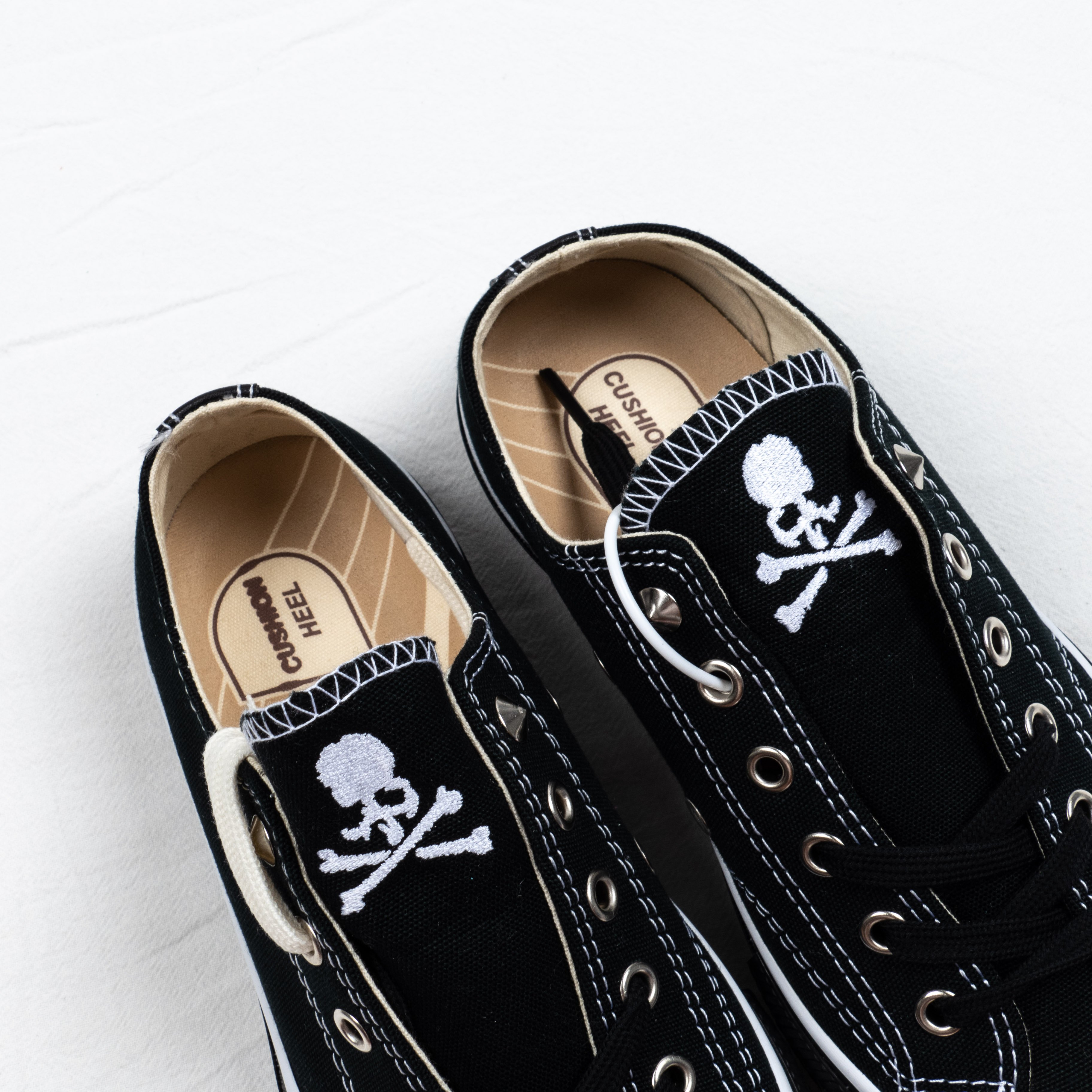 Converse Addict MMJ x Mastermind Japan 骷髏頭休閒帆布鞋169075C 