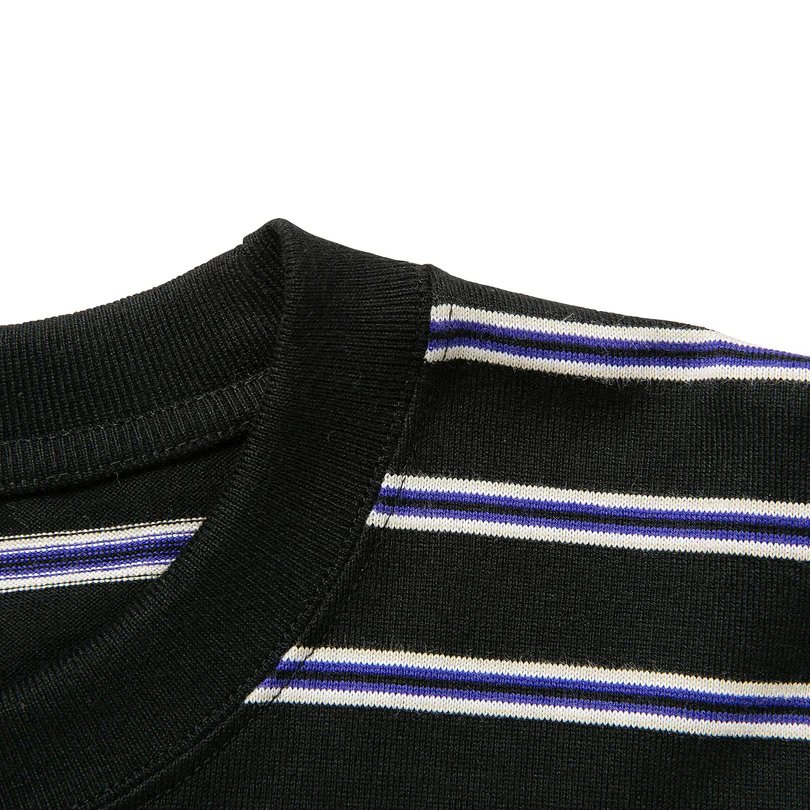 日貨代購CITY】2022AW DESCENDANT HORIZONTAL STRIPE LS 鯨魚條紋長T