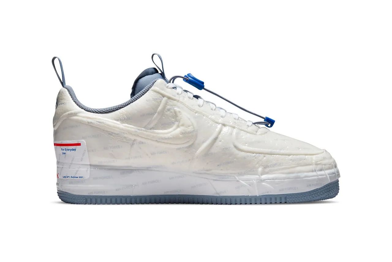 Nike Air Force 1 Experimental 美國郵政屬USPS 白藍CZ1528-100。太陽