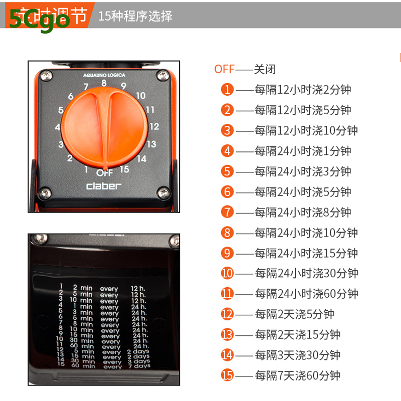 5Cgo【批發】自動澆水器澆花神器噴霧澆菜地智能定時滴水灌溉噴淋系統全套設備  t531486843150