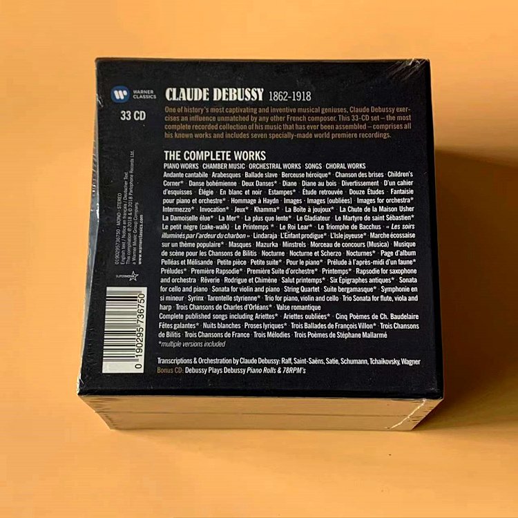 輸入盤 VARIOUS / DEBUSSY ： COMP WORKS [33CD] - クラシック