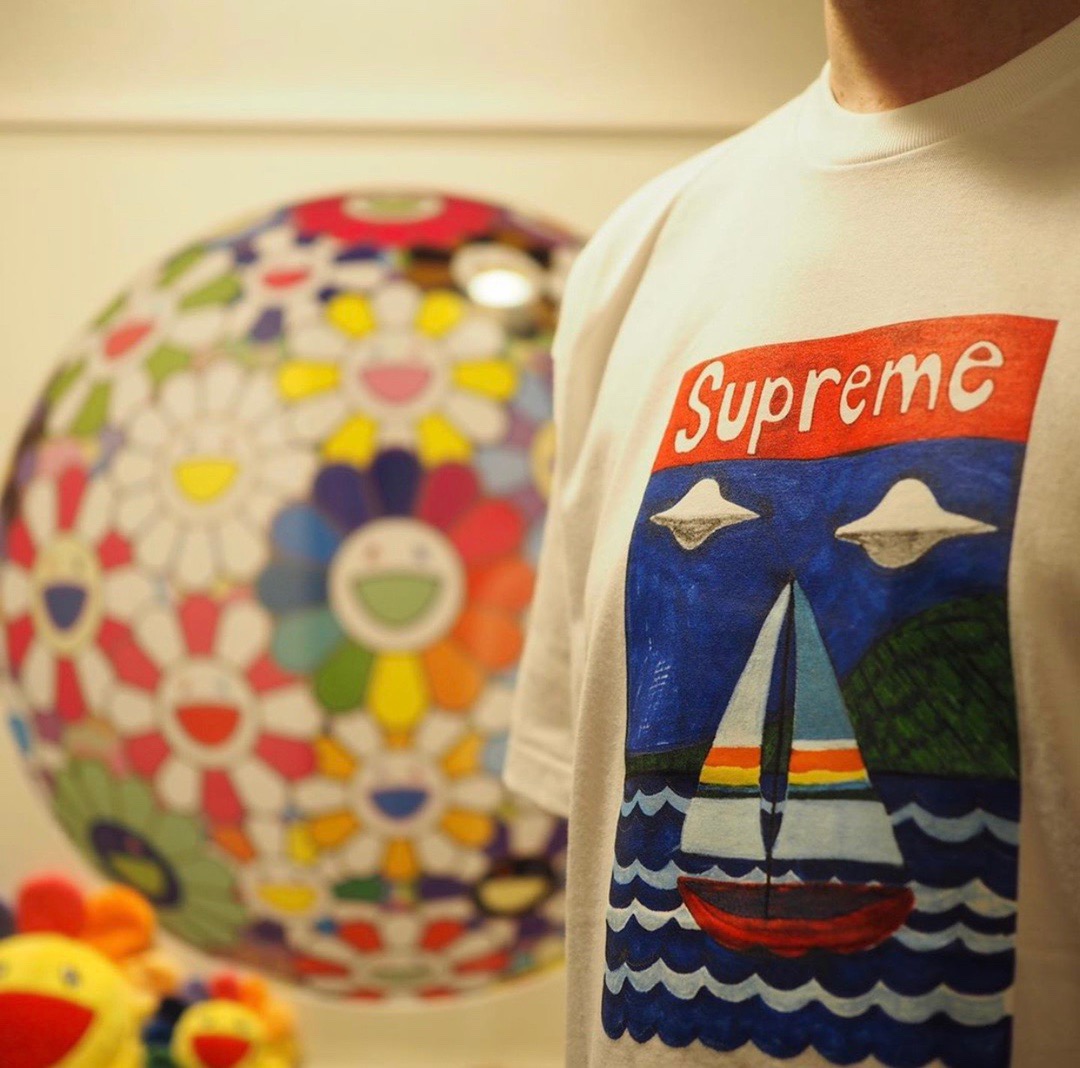 XL】 Sailboat Tee SUPREME-