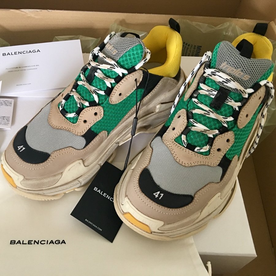 BLACK A】獨家精品Balenciaga Triple S 巴黎世家老爹鞋| Yahoo奇摩拍賣