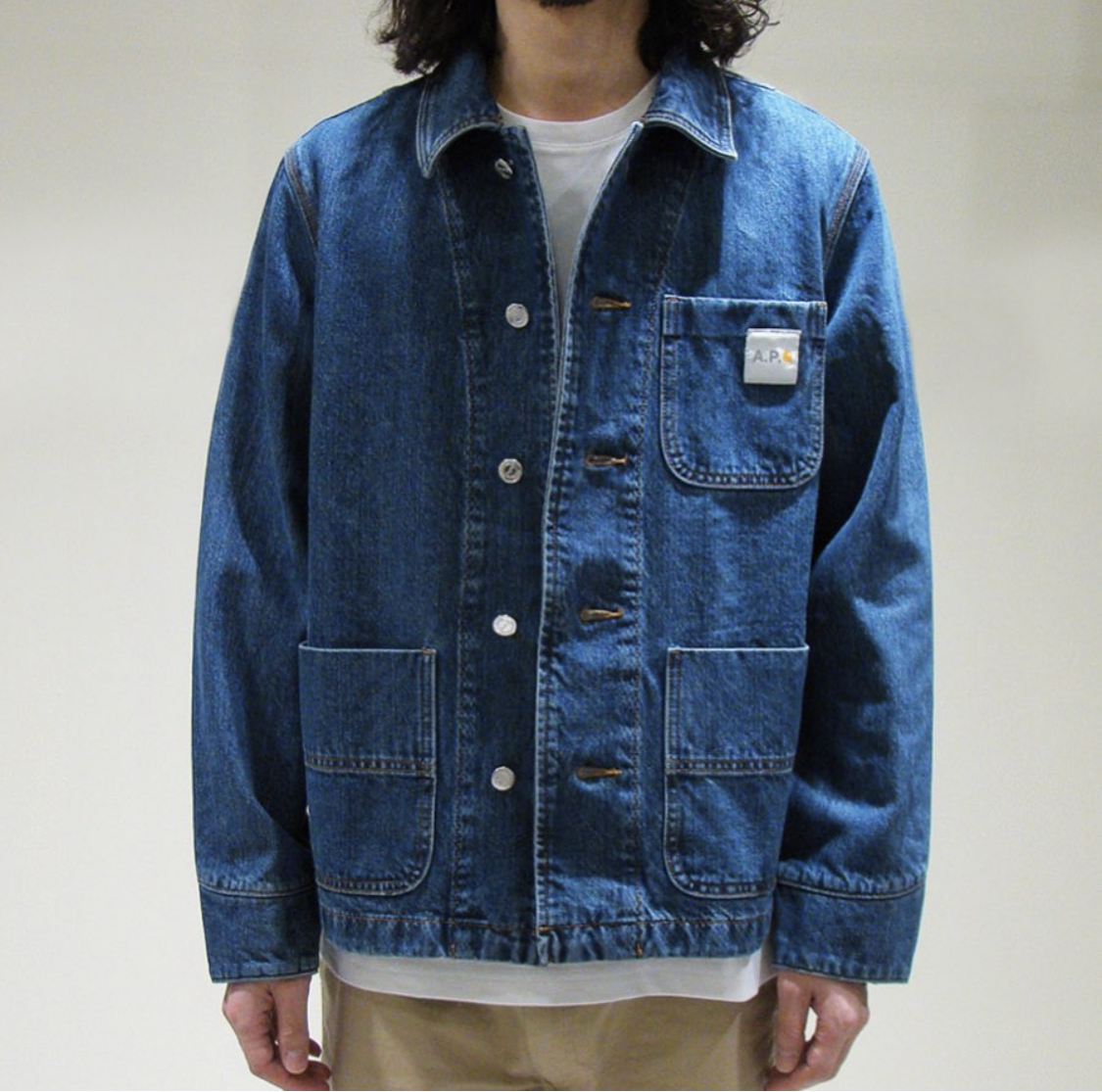 A.P.C. x Carhartt WIP Talk Jacket 限量聯名工裝牛仔外套丹寧夾克apc