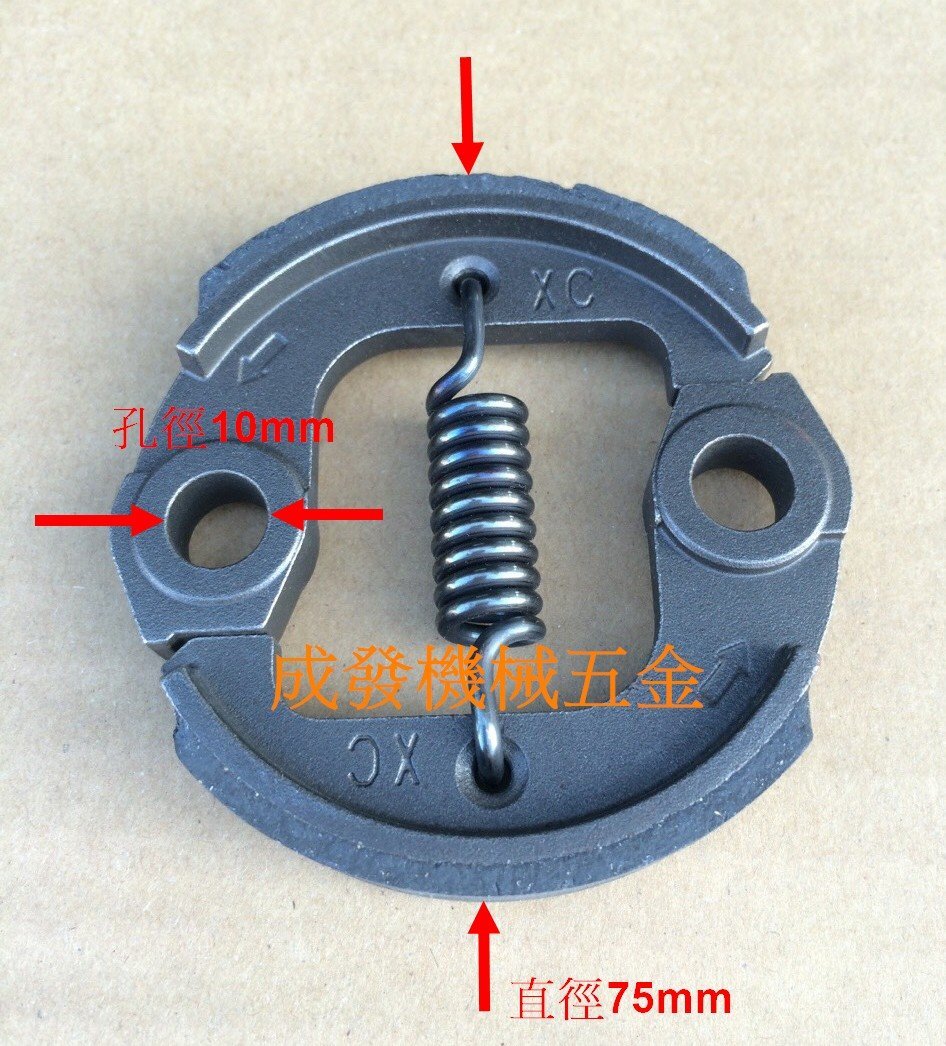 ㊣成發機械五金批發㊣割草機 離合器 來令 三菱 本田 田中 共立 STIHL 小松 TB43 G45L BK4301