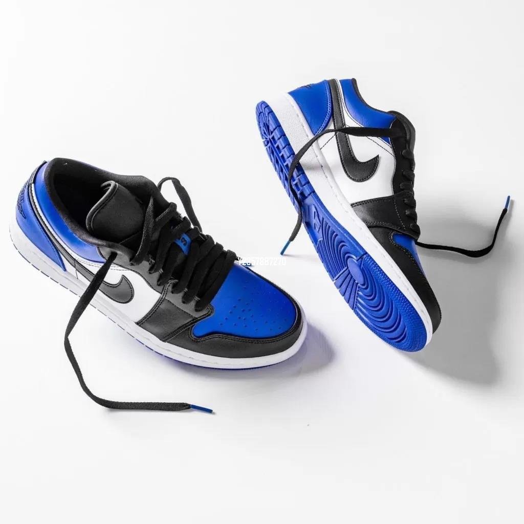 Nike Air Jordan 1 Low Royal Toe 黑藍閃電脚趾男女款CQ9446-400