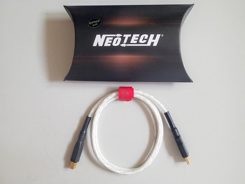 近全新 NEOTECH NEUB-1020＋QBT Run線72小時單結晶銀USB 2.0 (A - B) 1.0M