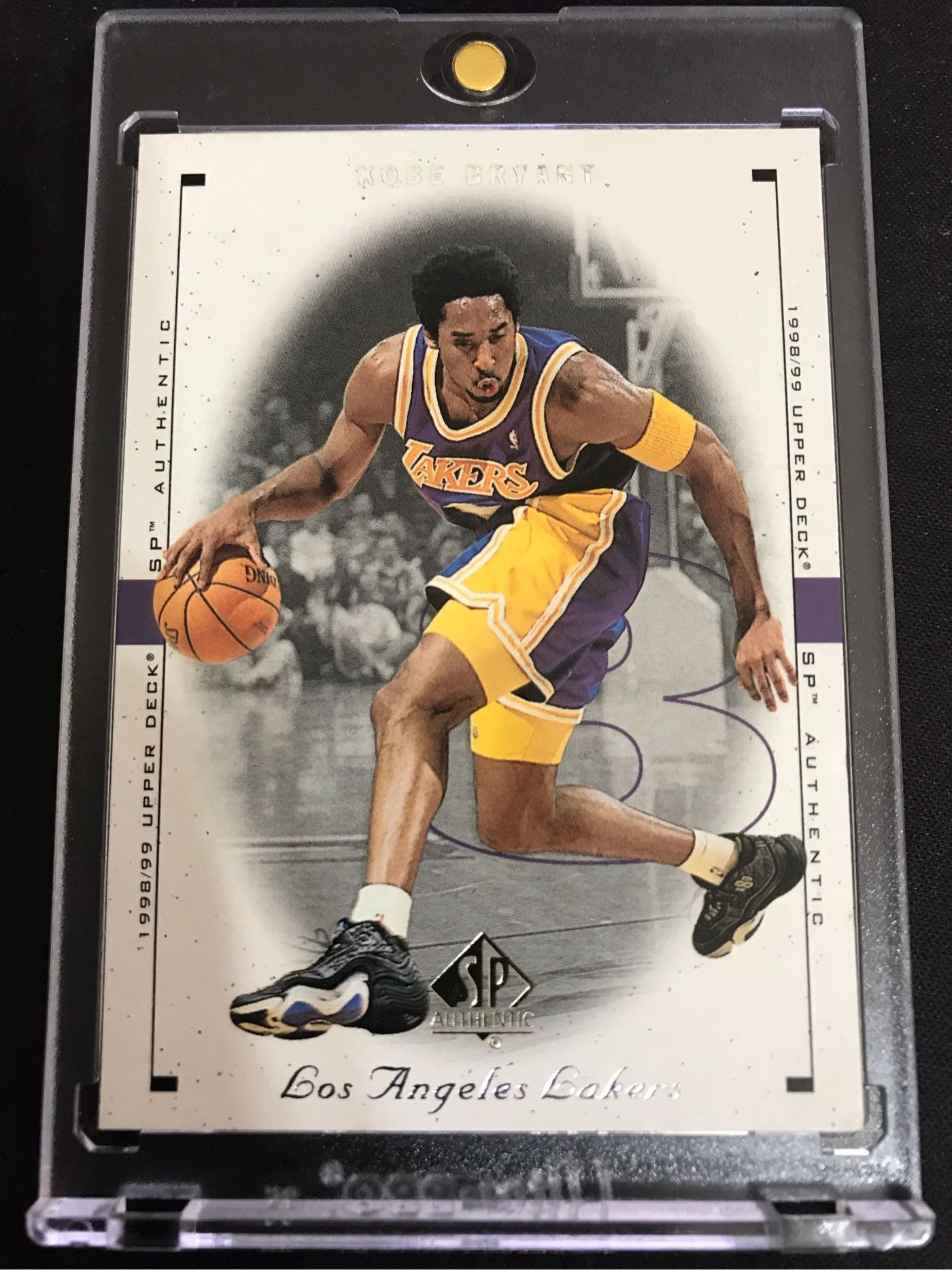 1999-00 NBA UD SP Authentic Buy Back Autograph Kobe Bryant 75/132 ...