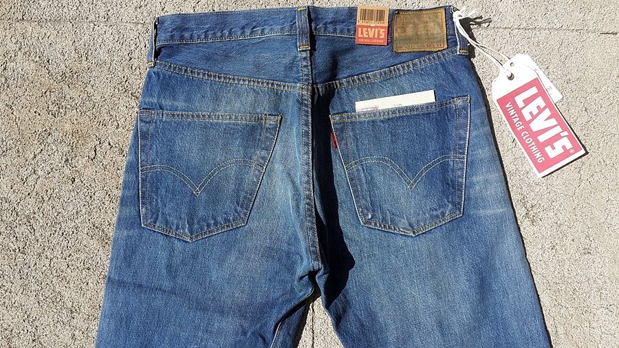 西方不敗全新美國版Levi's LVC 501XX 1947年Perkins 47501微破壞磨損