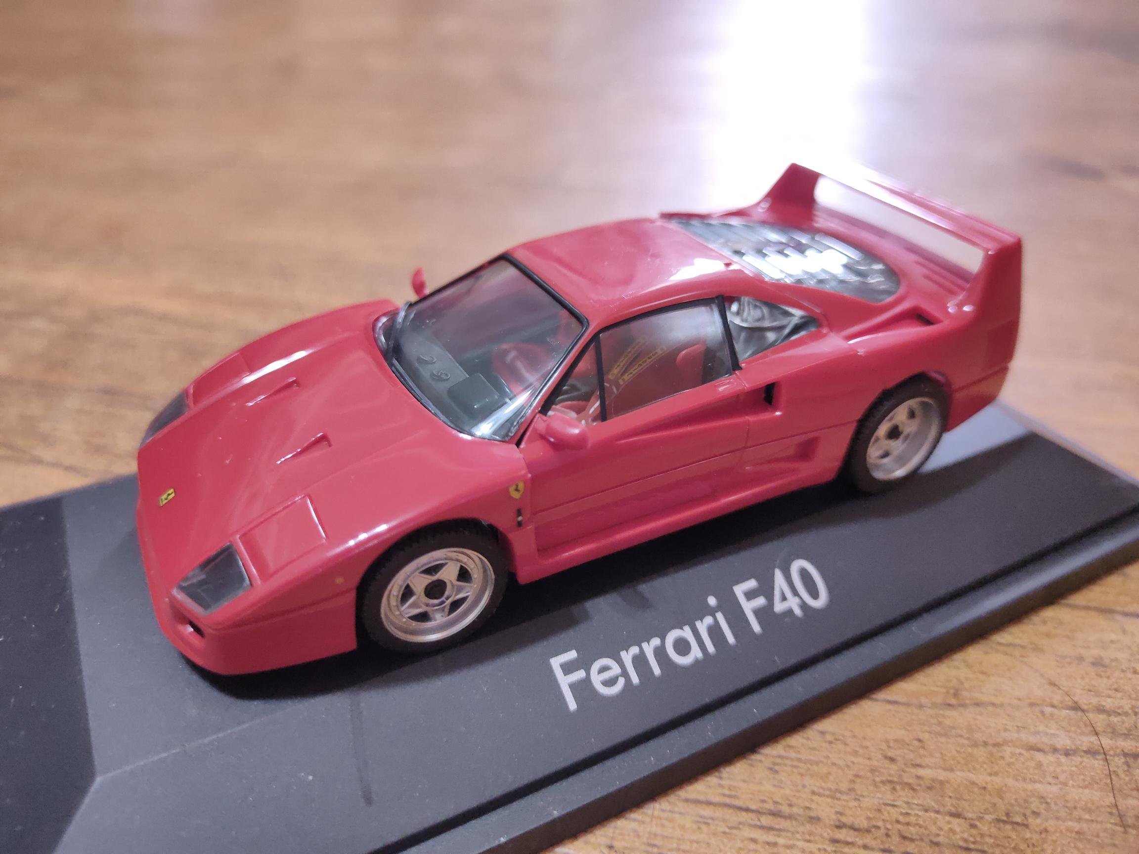 絕版車模)德國Herpa Ferrari/法拉利F40 紅色塗裝(A372) | Yahoo奇摩拍賣