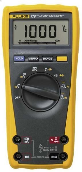 [捷克科技] 福祿克 FLUKE 175 掌上型數位萬用電錶  專業電錶儀錶 稅外加