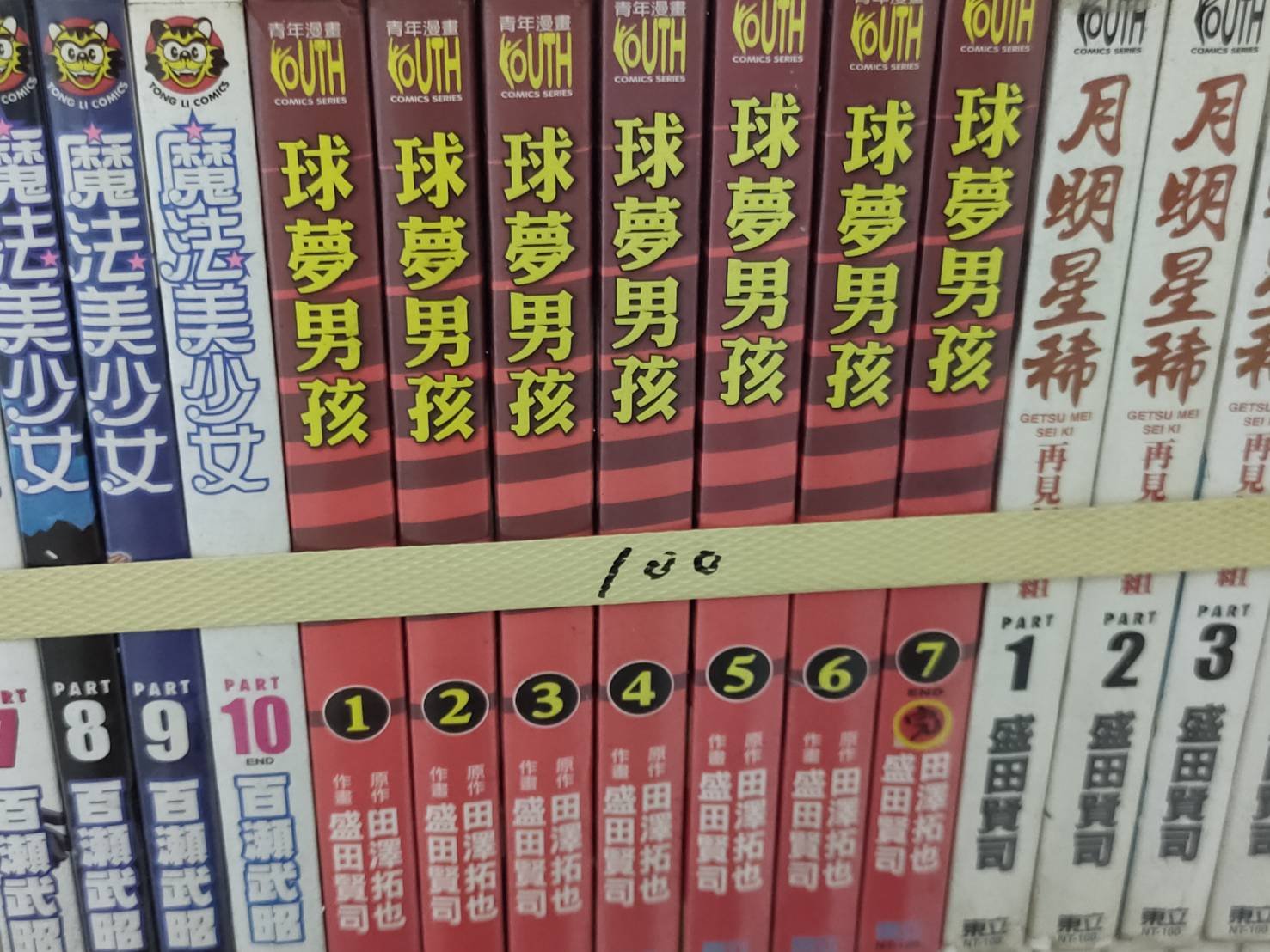 哈哈二手書 桃園天漫100 球夢男孩1 7完 作者 盛田賢司 東立 二手書 Yahoo奇摩拍賣