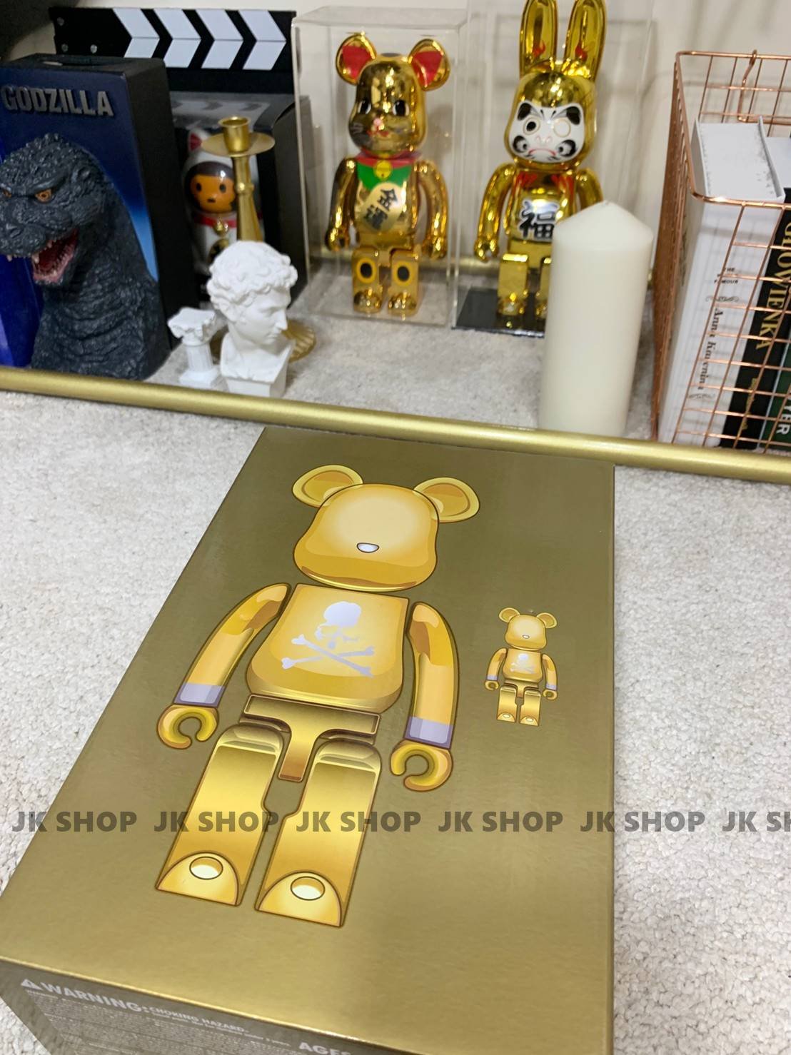 【大安売り】BE@RBRICK MASTERMIND 400% GOLD SILVER セット ベアブリック マスターマインド ゴールド シルバー 400 メディコムトイ　MEDICOM bearbrick キューブリック、ベアブリック