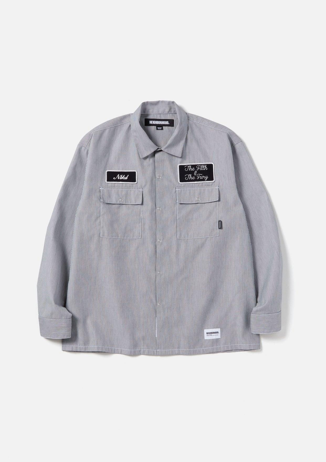 日貨代購CITY】2023AW NEIGHBORHOOD STRIPE WORK SHIRT LS 9/2 | Yahoo