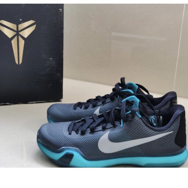 正品】NIKE Kobe 10 Liberty 科比 黑冰綠 運動 籃球 現貨 745334-002