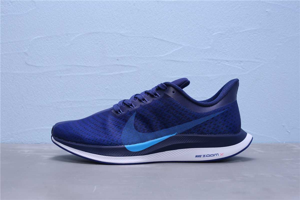 Nike Air Zoom Pegasus 35 Turbo 2.0 透氣 藍色 休閒運動慢跑鞋 AJ4114-441