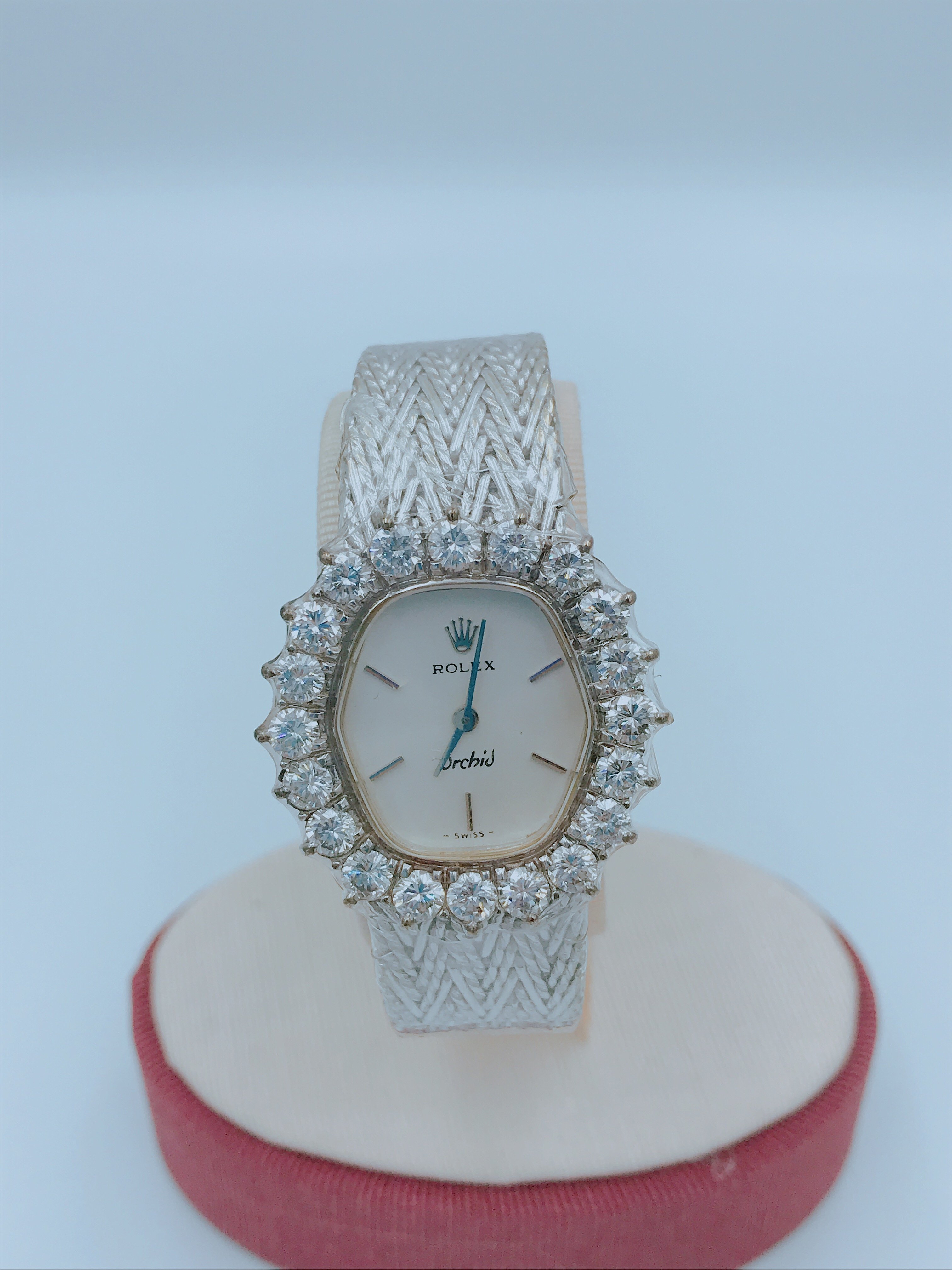 【立勝當鋪】ROLEX勞力士 3克拉 18K 女錶 古董錶 收藏款 編號V00048