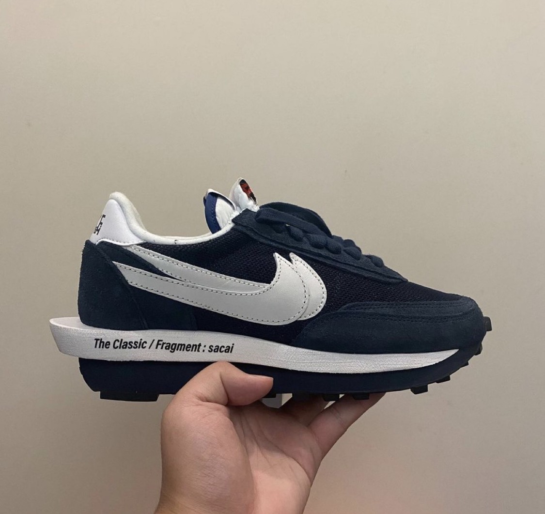 Nike LD Waffle SF Sacai fragment Blue Void藍色/ Grey灰色| Yahoo