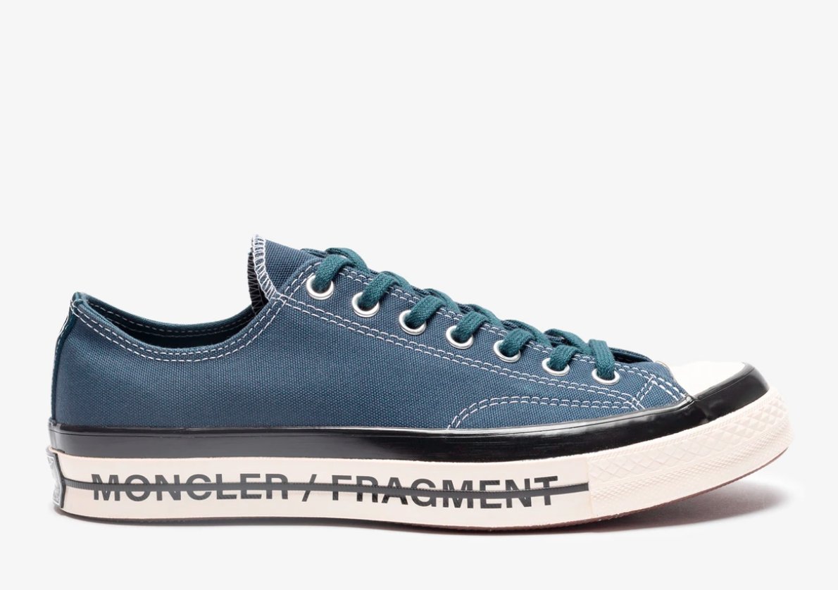 MONCLER X FRAGMENT X CONVERSE FRAYLOR III CHUCK 70 LOW。太陽選物社