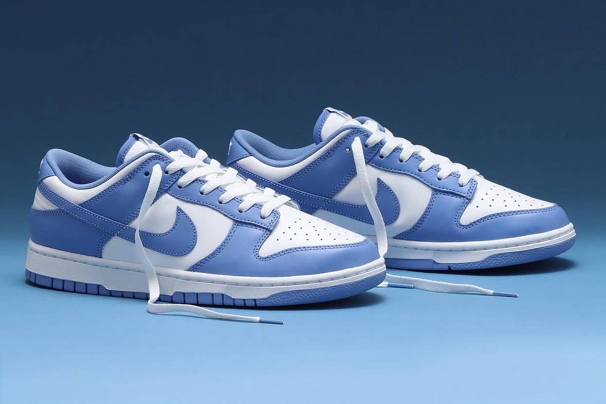 Nike Dunk Low Retro BTTYS 北卡藍白水藍DV0833-400。太陽選物社