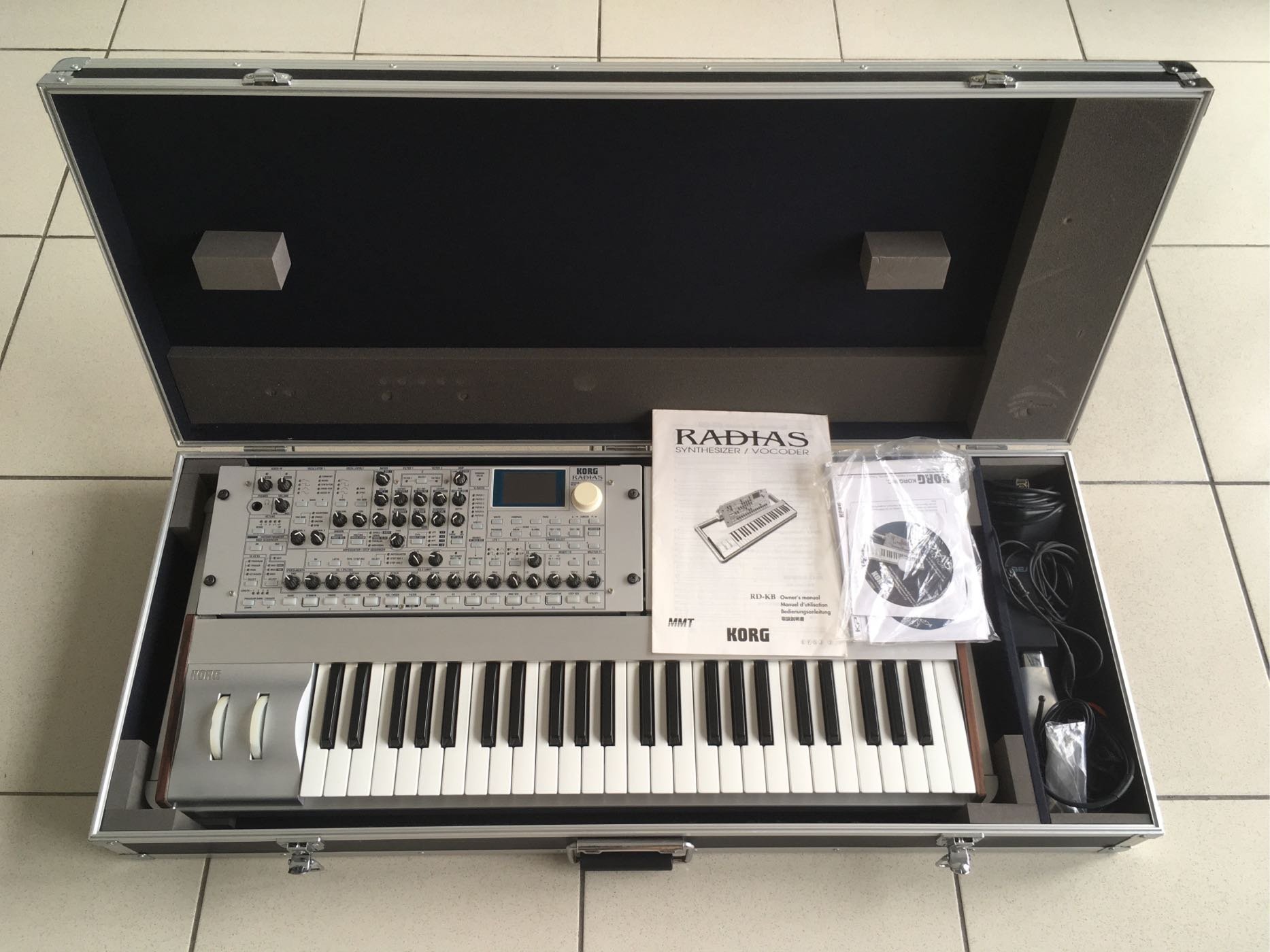 KORG RADIAS専用キーボード、フレーム-