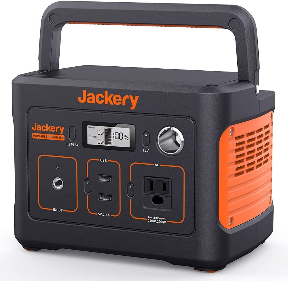 Jackery Explorer 箱儲式行動電源112200mAh/400W PSE認證登山露營戶外