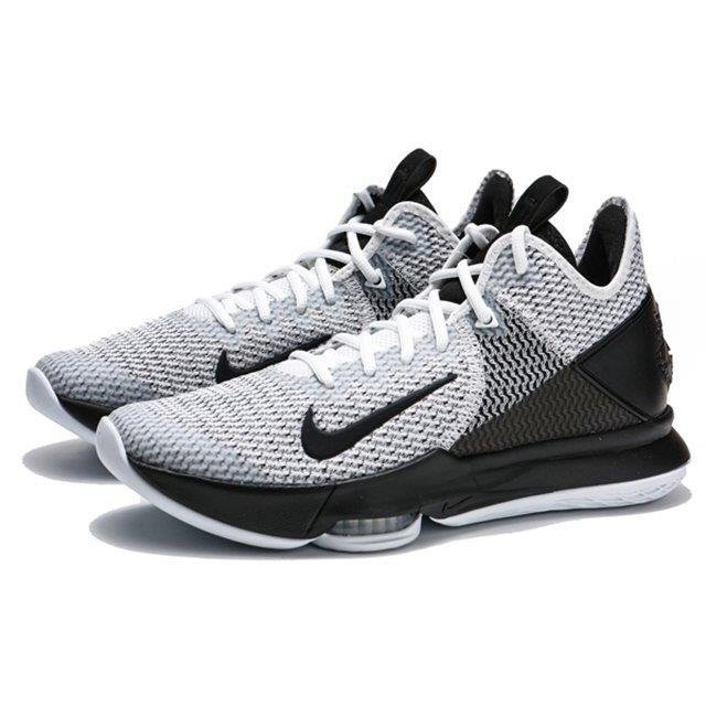 （土豆）NIKE LEBRON WITNESS IV EP 籃球跑步鞋 詹姆斯 XDR 黑灰 男款 CD0188-101