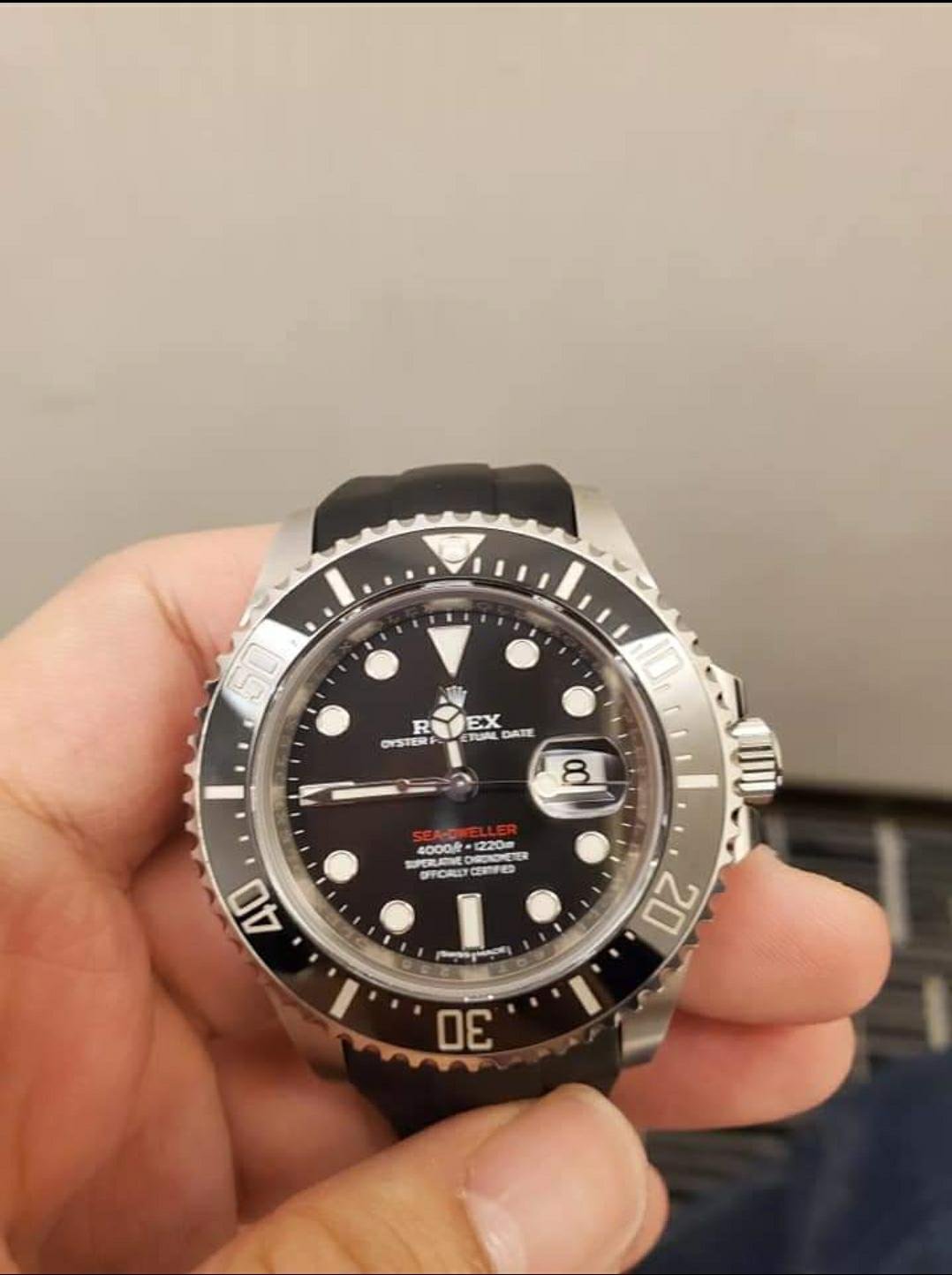 【已交流】勞力士 126600 海使 ROLEX MK1 無皇冠 五十週年 單紅 非 116600 16600 126660