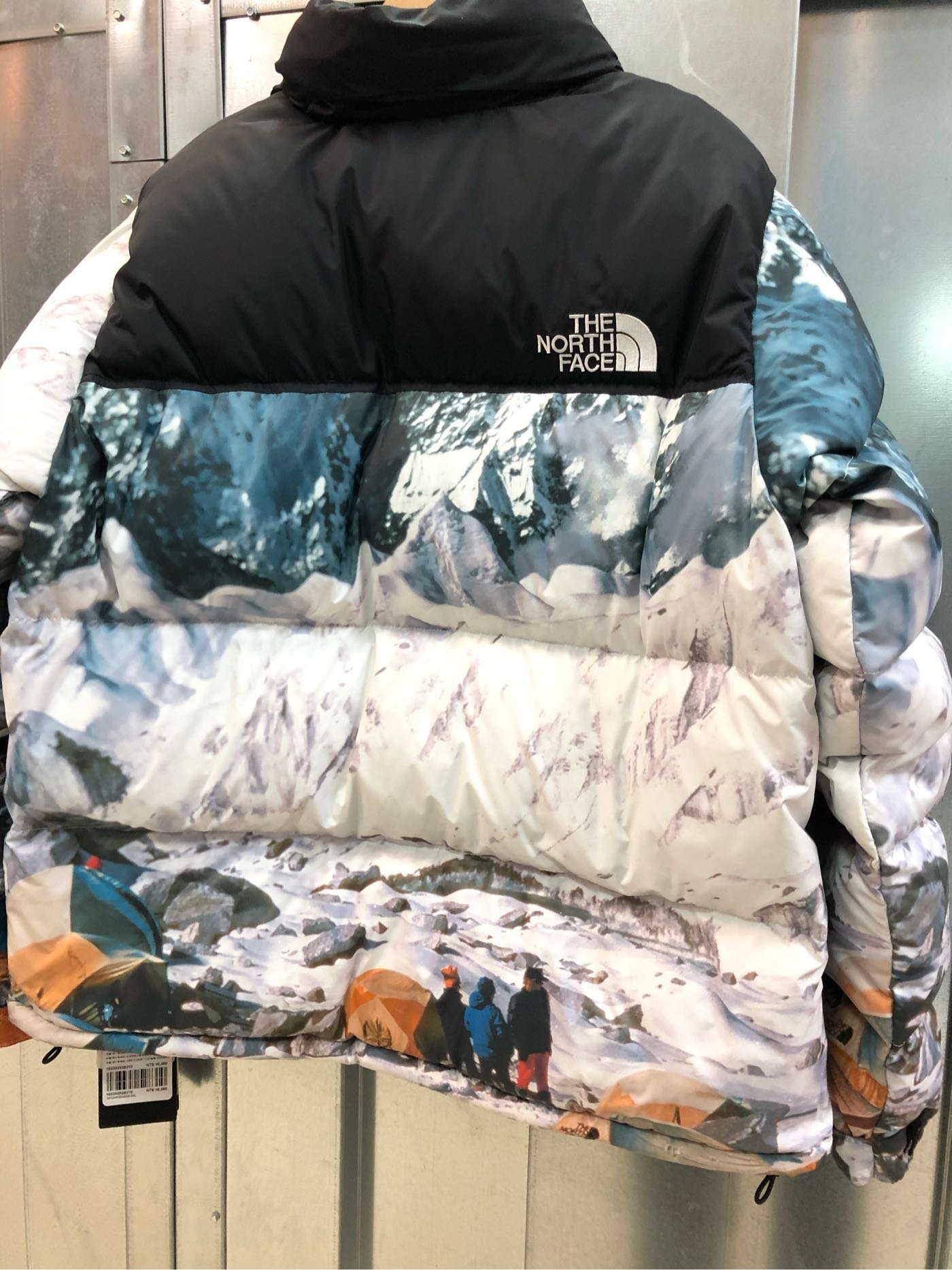 2019 The North Face TNF x Invincible THE EXPEDITION Nuptse Jacket