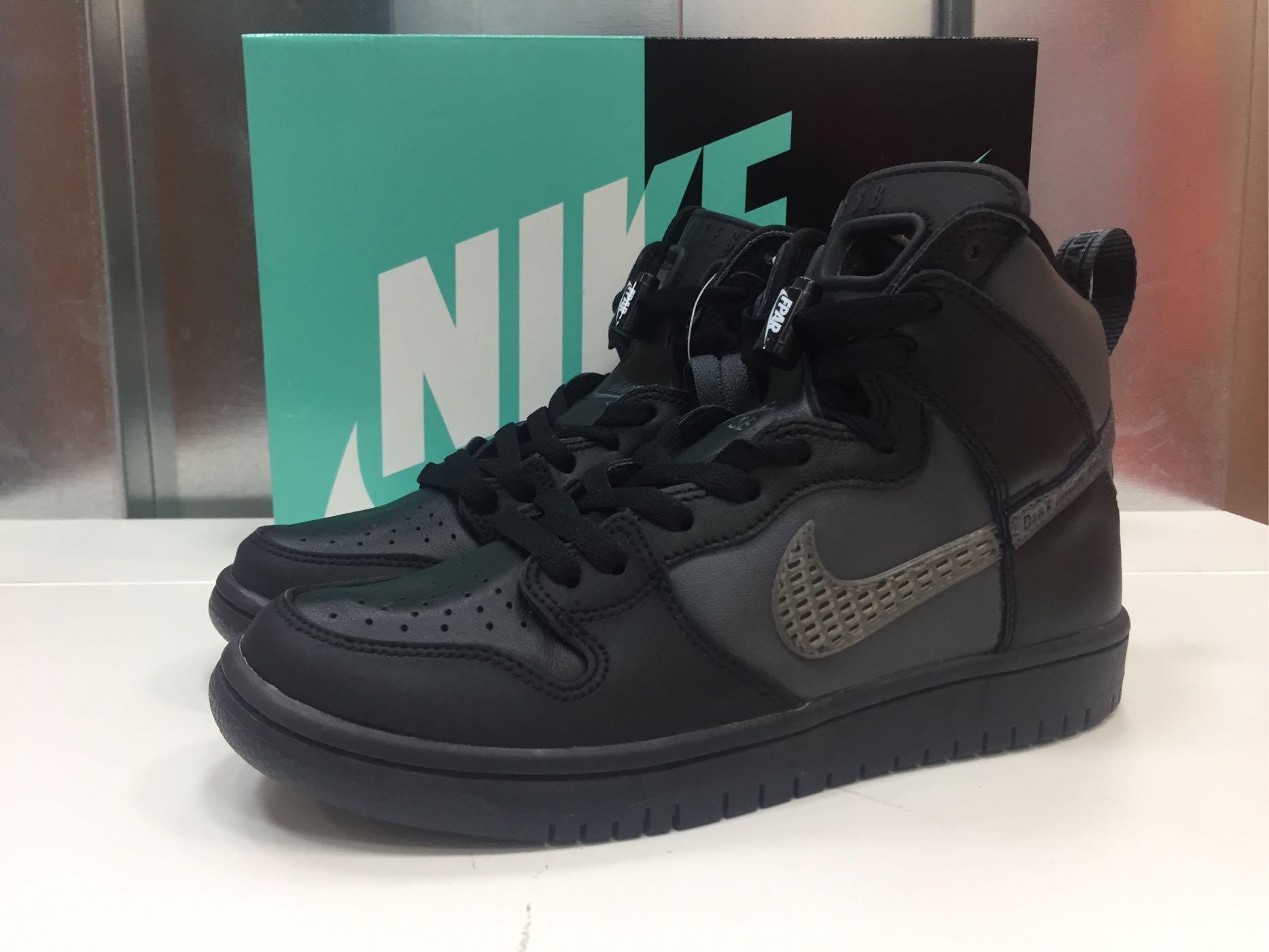 Nike SB Dunk High Pro PRM QS x FPAR BV1052-001 西山徹全黑高