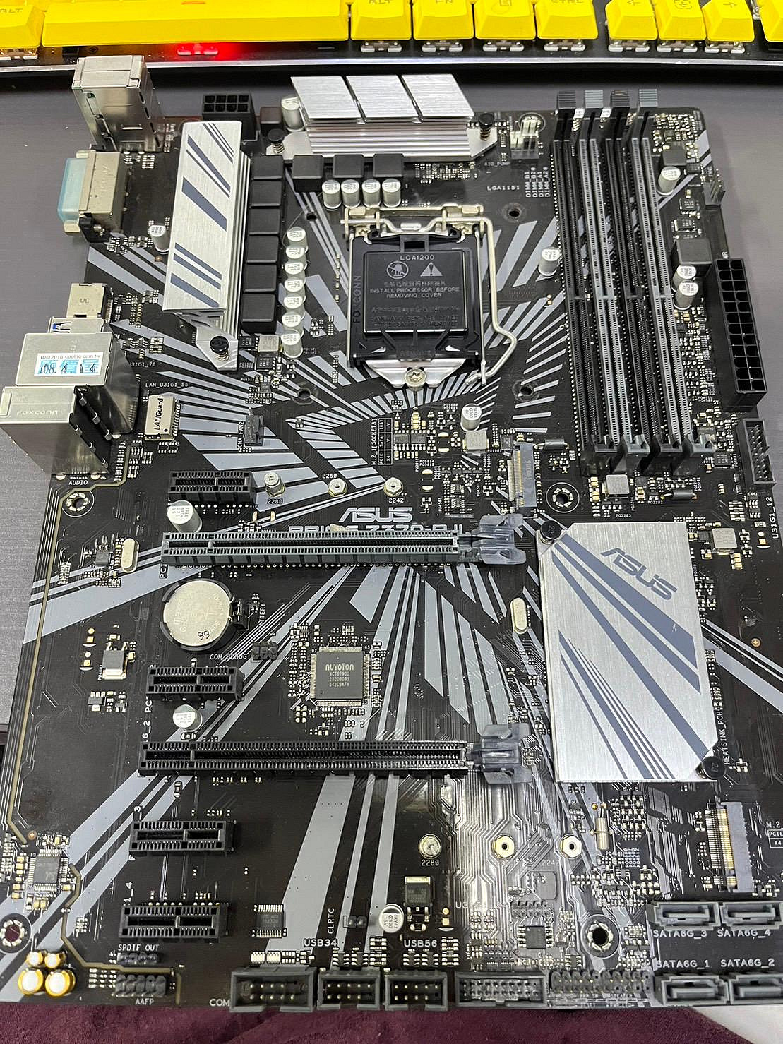 ASUS PRIME Z370-P II 主機板(M12) 二手良品 已註冊保內 蘆洲可自取📌自取價2350